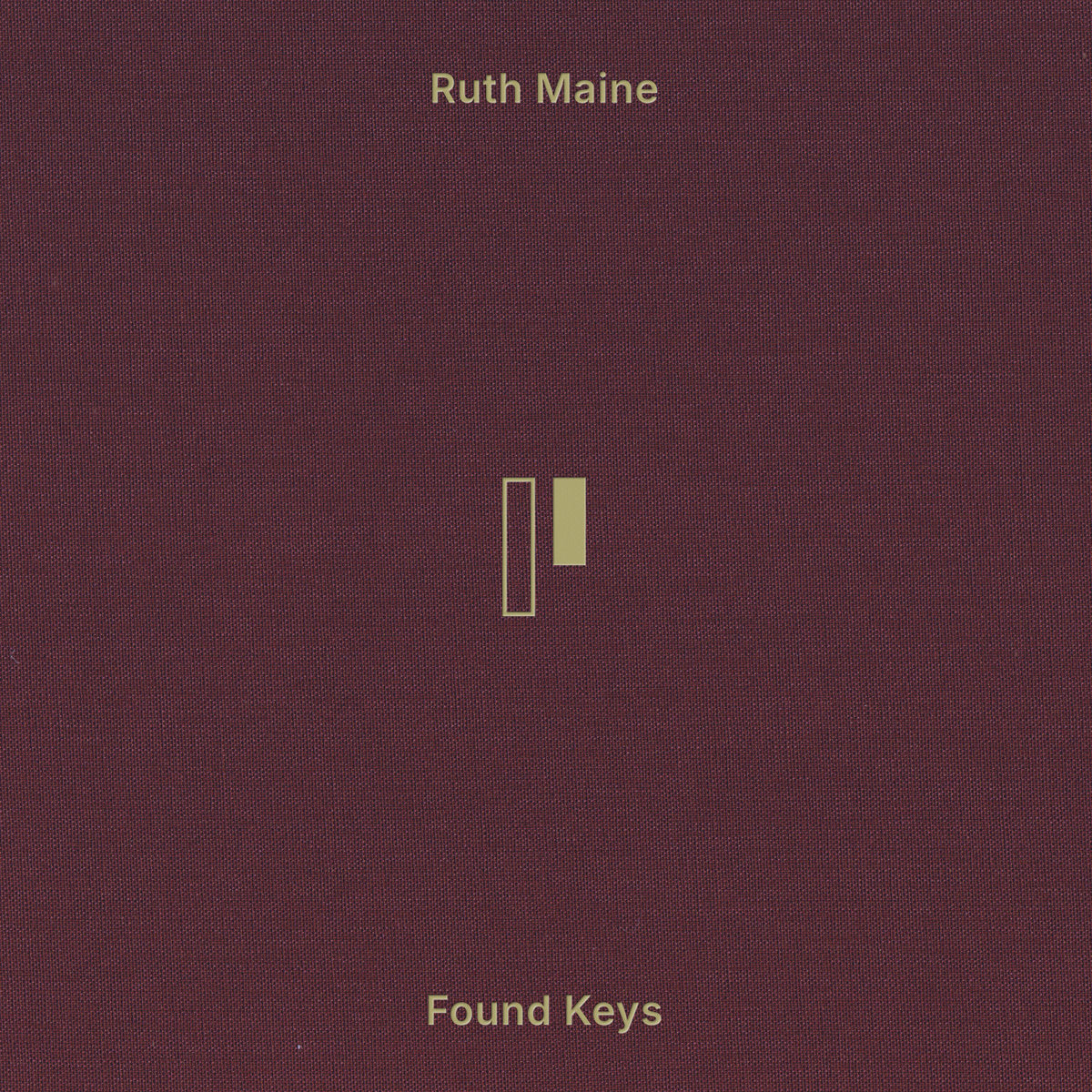 Ruth Maine · Found Keys
